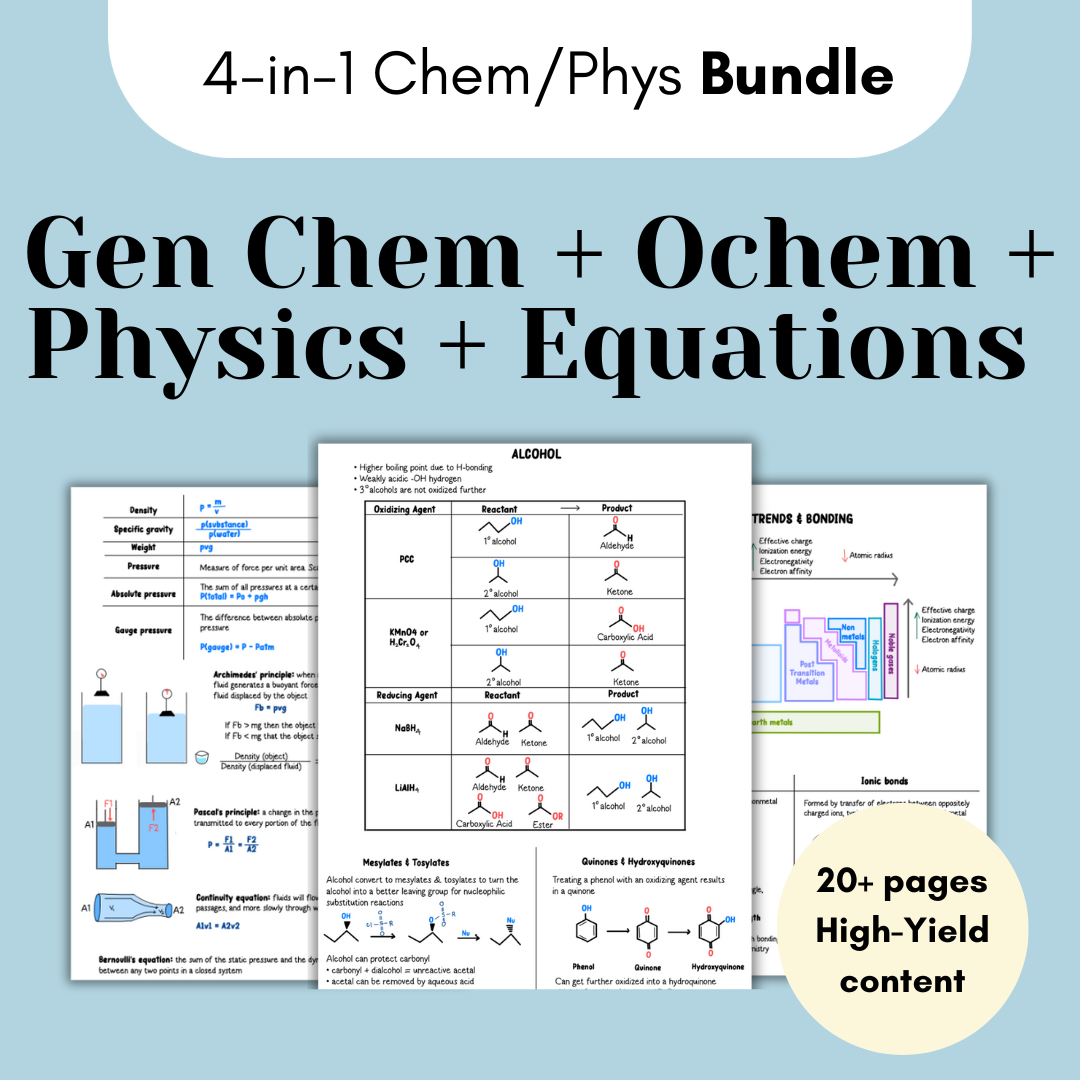 Chem/Phys 4-in-1 Bundle